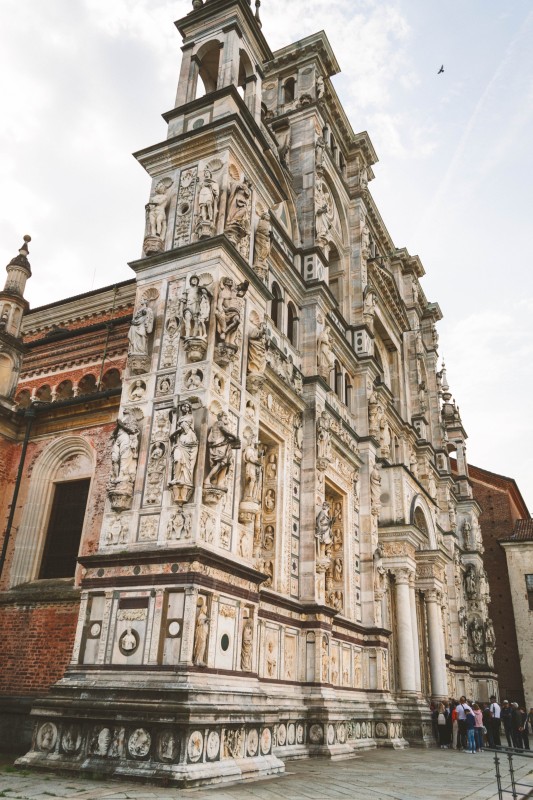  Faccia della Certosa di Pavia