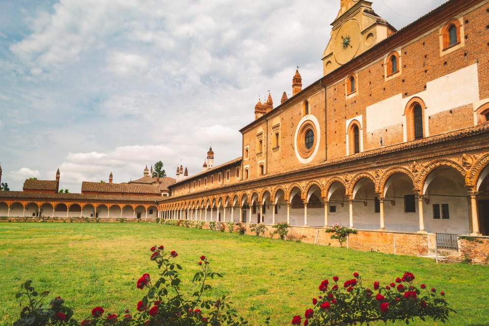  Chiostro grande della Certosa di Pavia