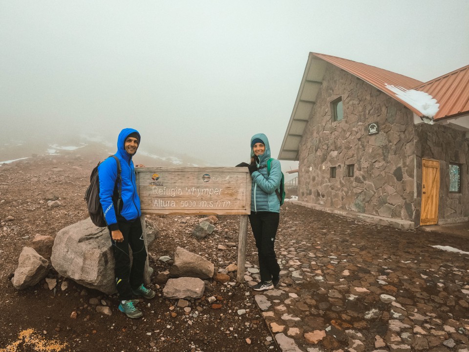 Rifugio Carrel - Rifugio Whymper - Chimborazo