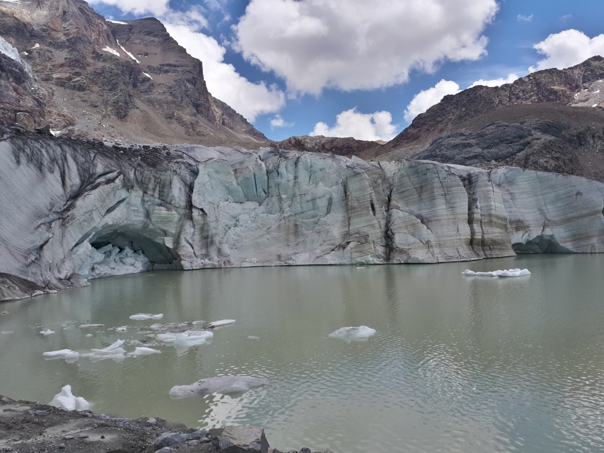 Lago del Ghiacciaio Fellaria, Valmalenco
