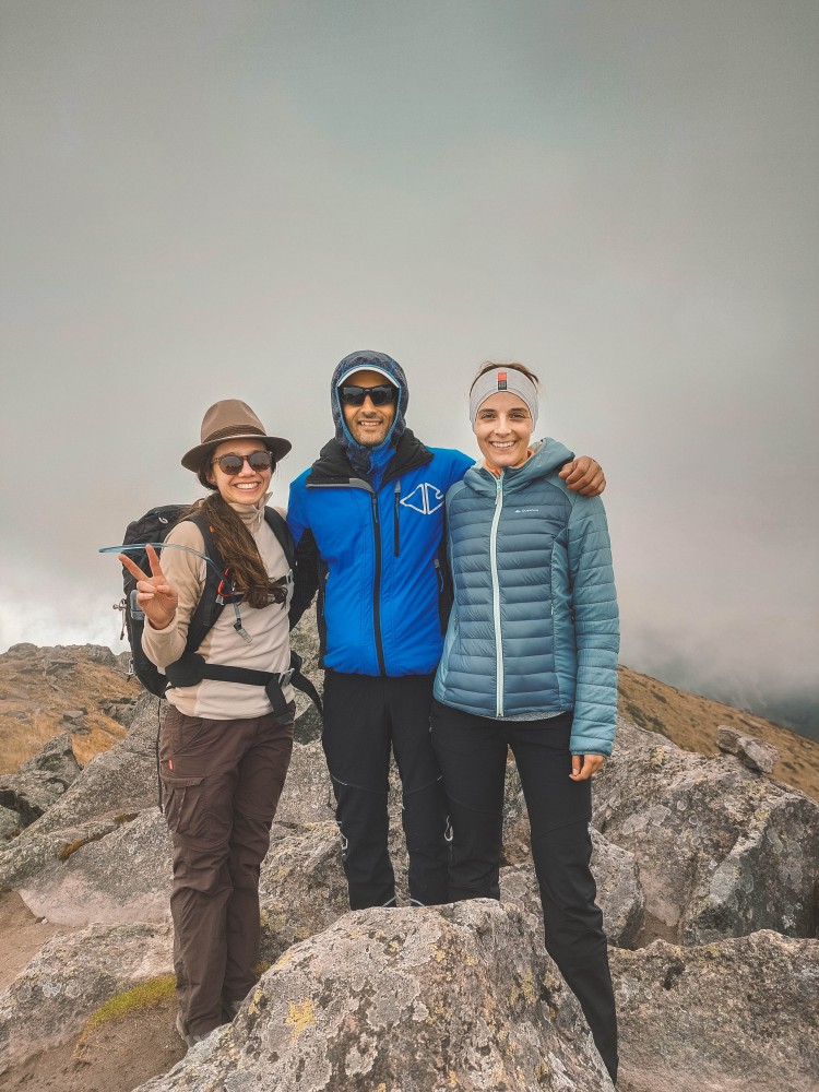 Sulla vetta del Cerro Padre Encantado