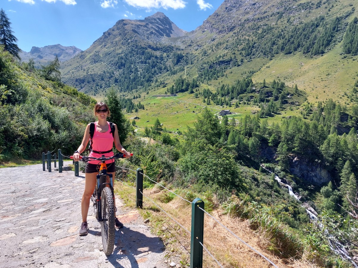 Quasi arrivati al Rifugio Casina di Piana