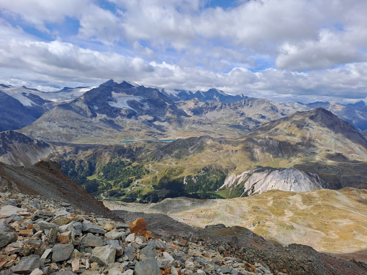 Ghiacciaio e Passo del Bernina