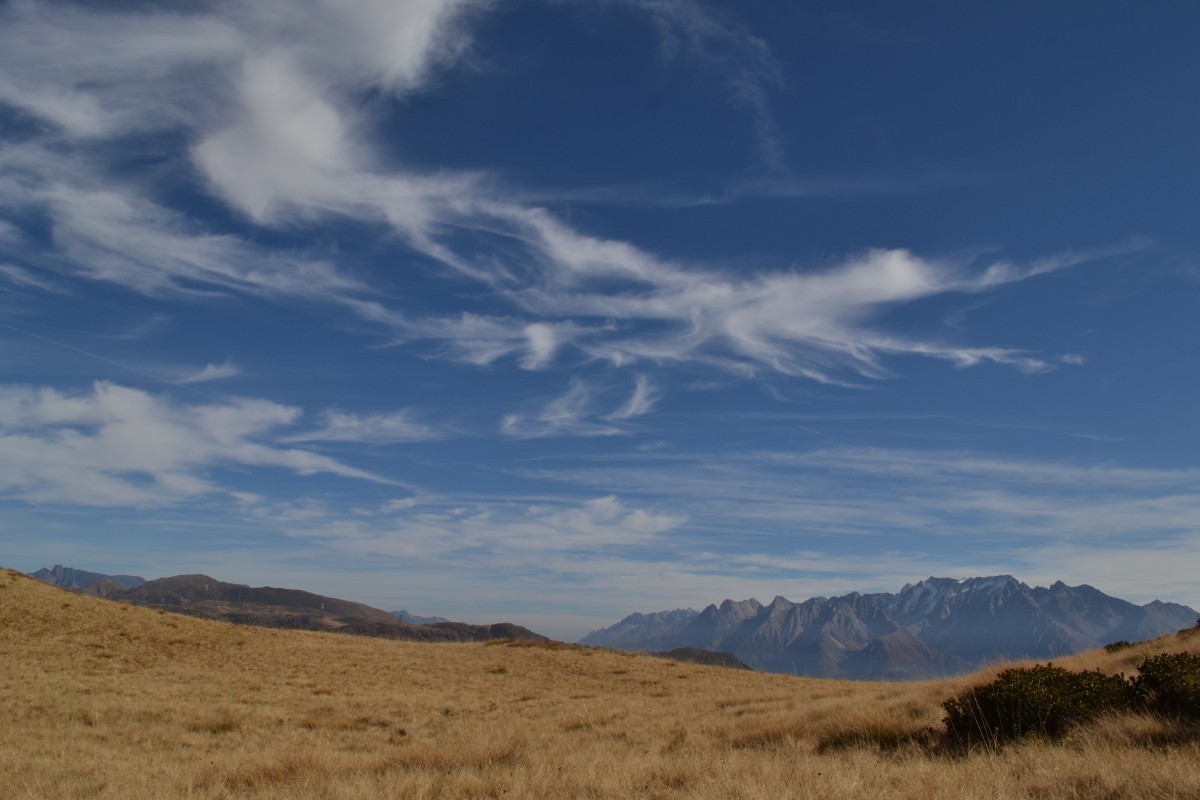 Sulla cima del Monte Padrio