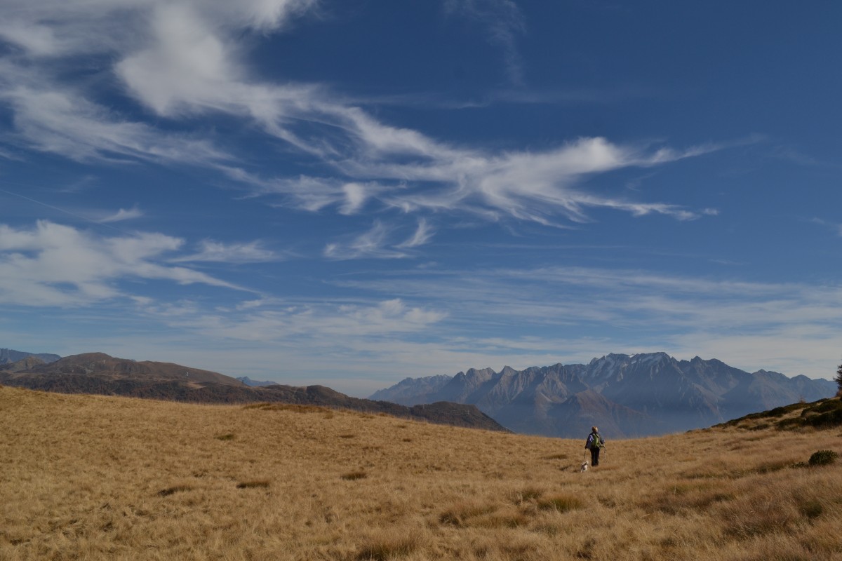 Sulla cima del Monte Padrio