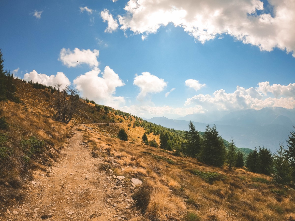 Verso il Col D'Anzana