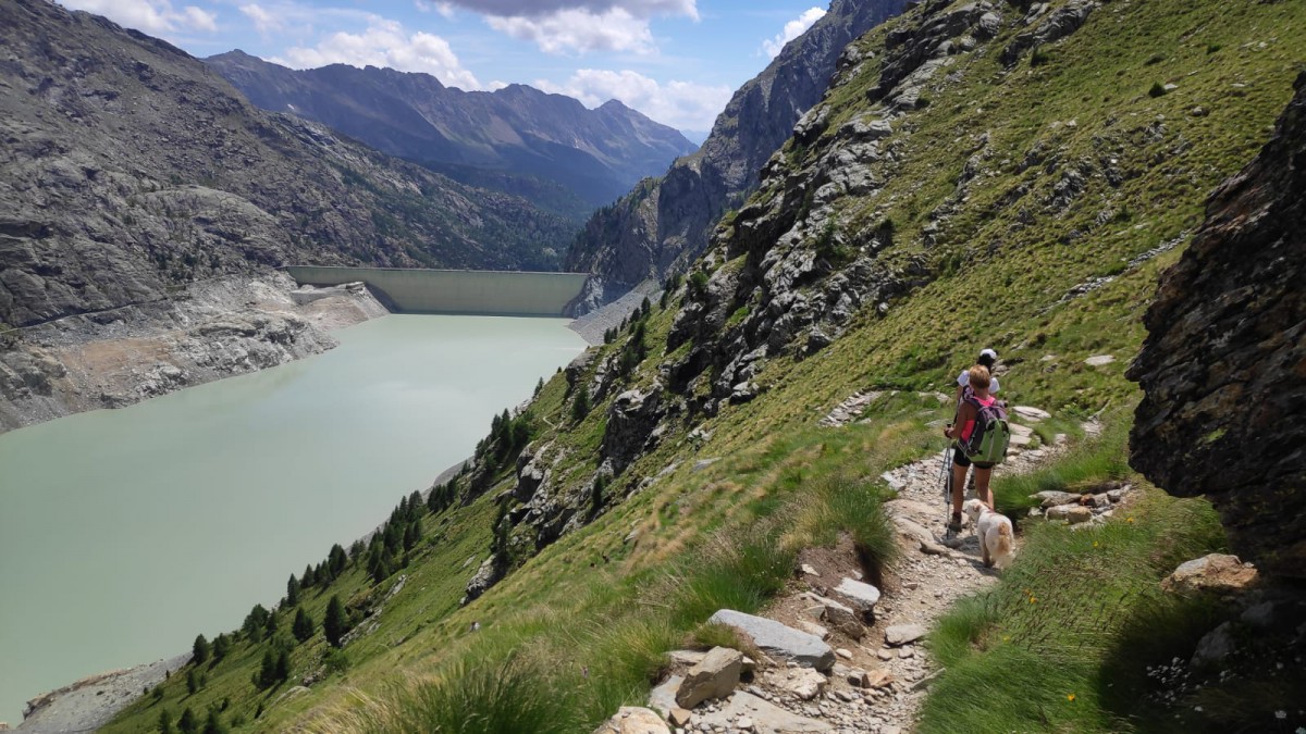 Discesa alla Diga di Gera, Valmalenco