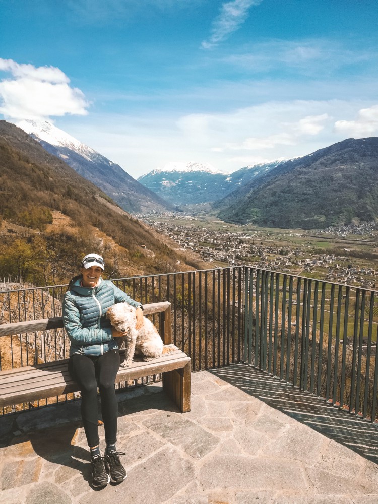 Panorama da Asino, Bianzone