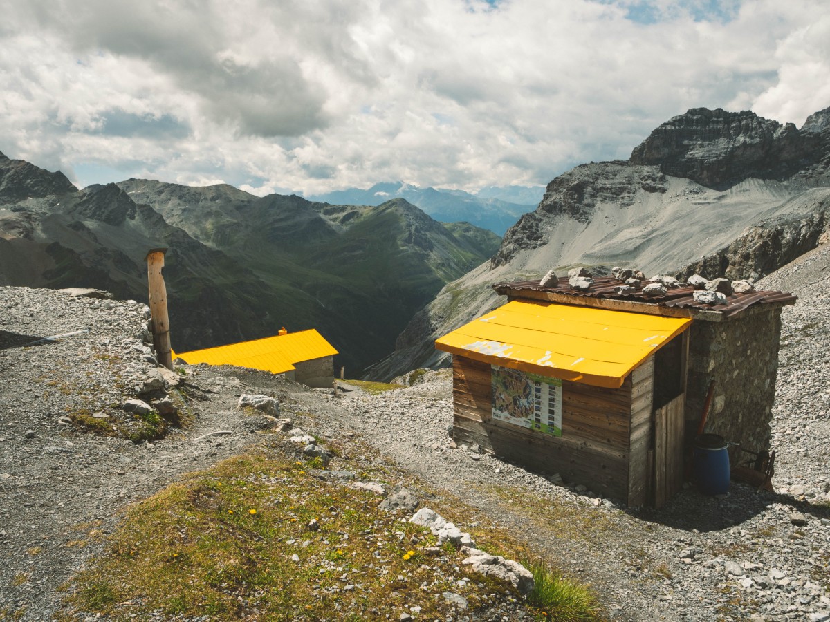 Vista dal Rifugio V Alpini