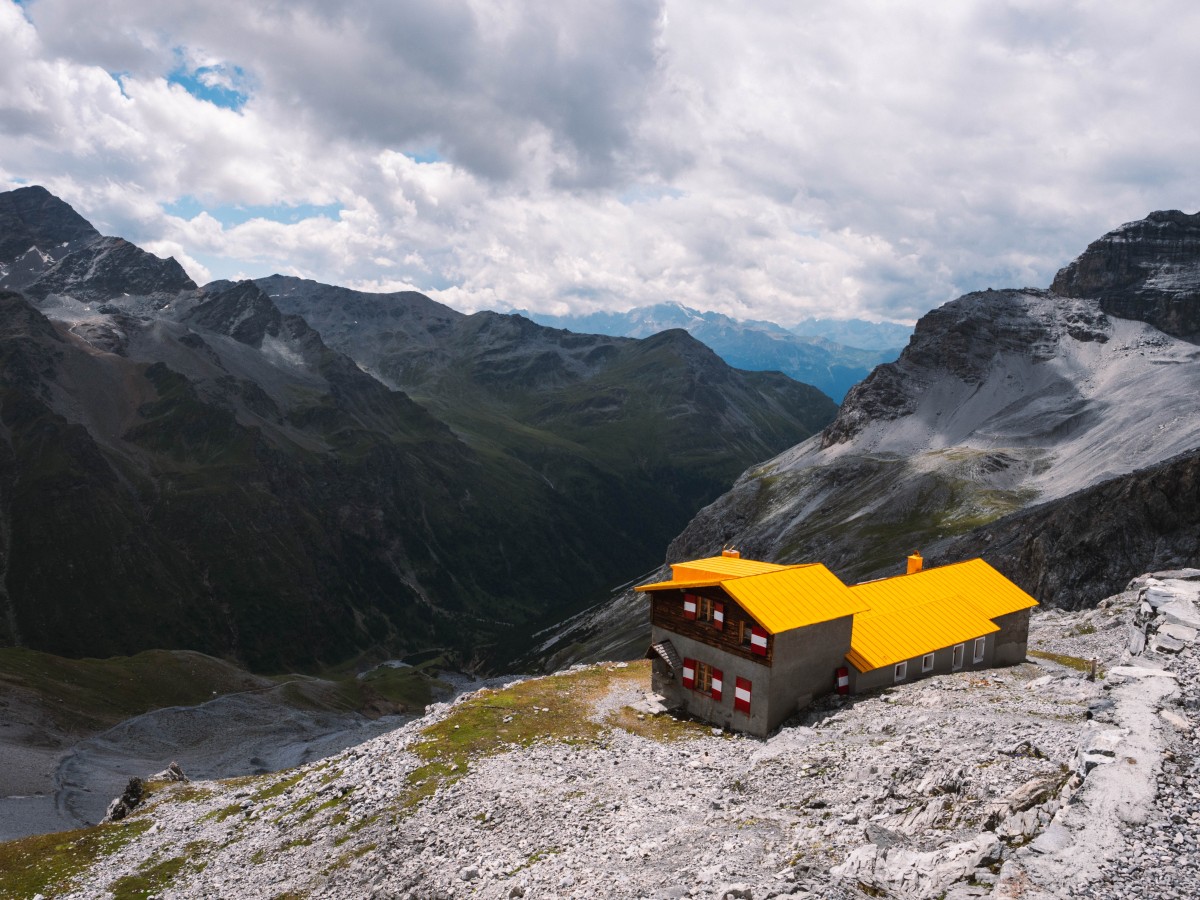 Vista dal Rifugio V Alpini