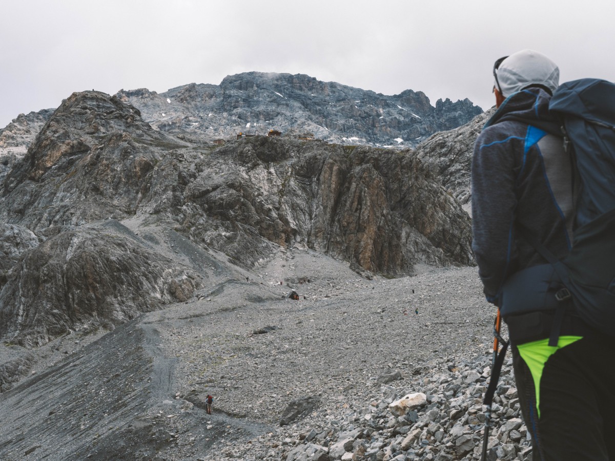 Continua la salita verso il rifugio