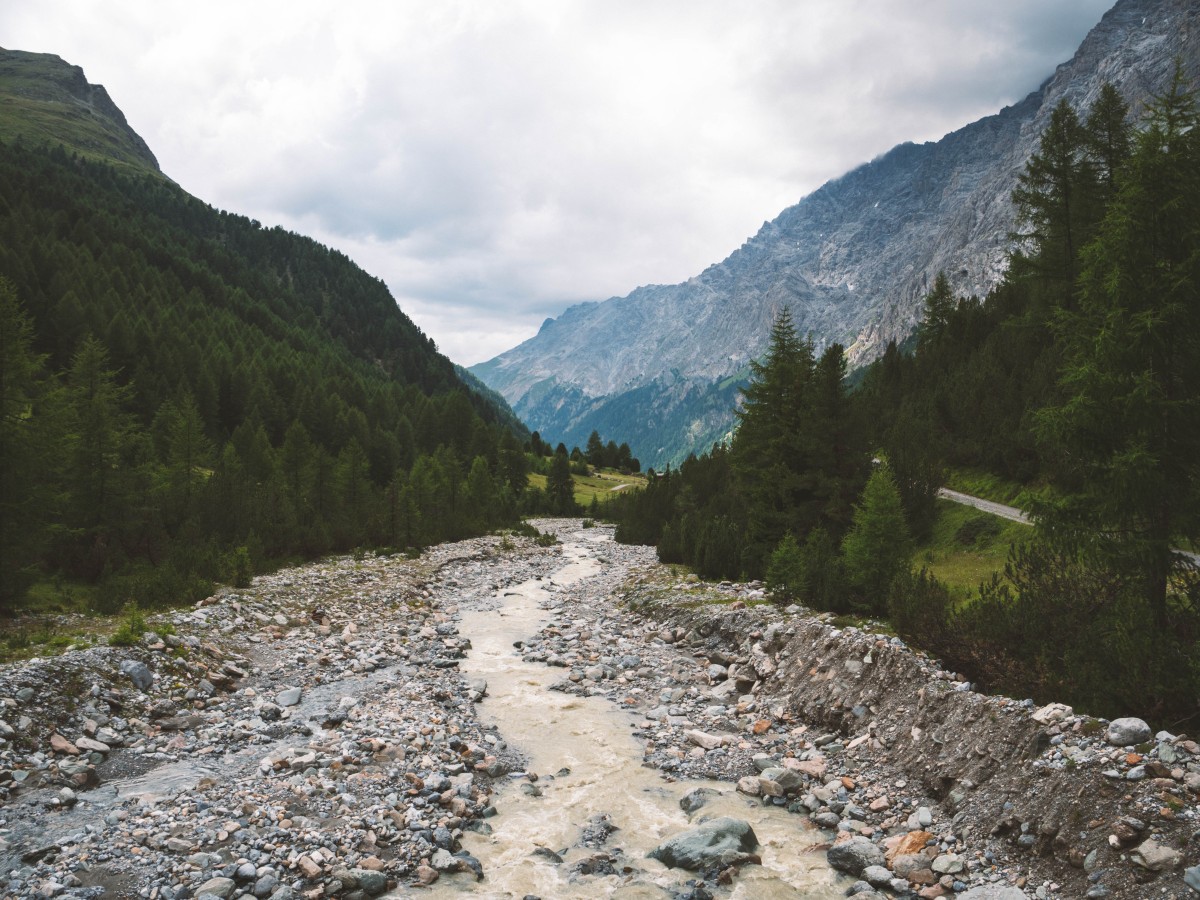 Il torrente Zebrù