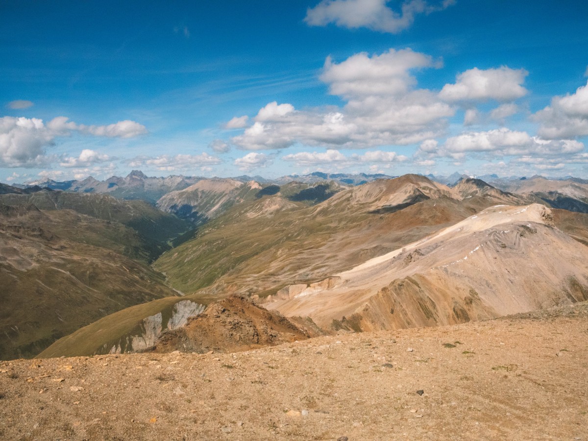 Il panorama dalla cima del Monte Breva