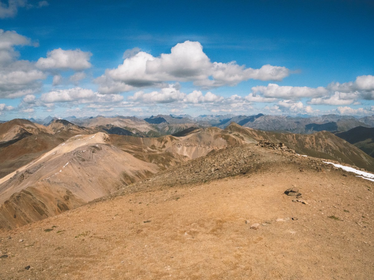 Il panorama dalla cima del Monte Breva