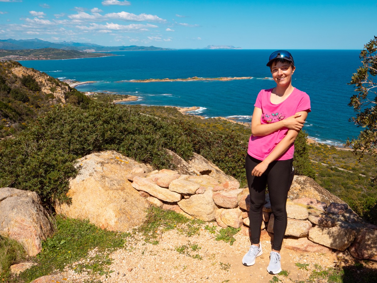 Panorama dal vecchio&nbsp;Faro di Capo Comino