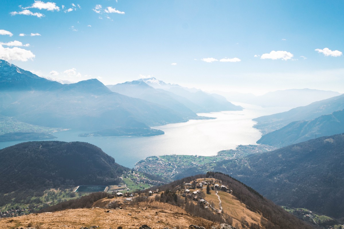 Vista dall'Alpe Motta