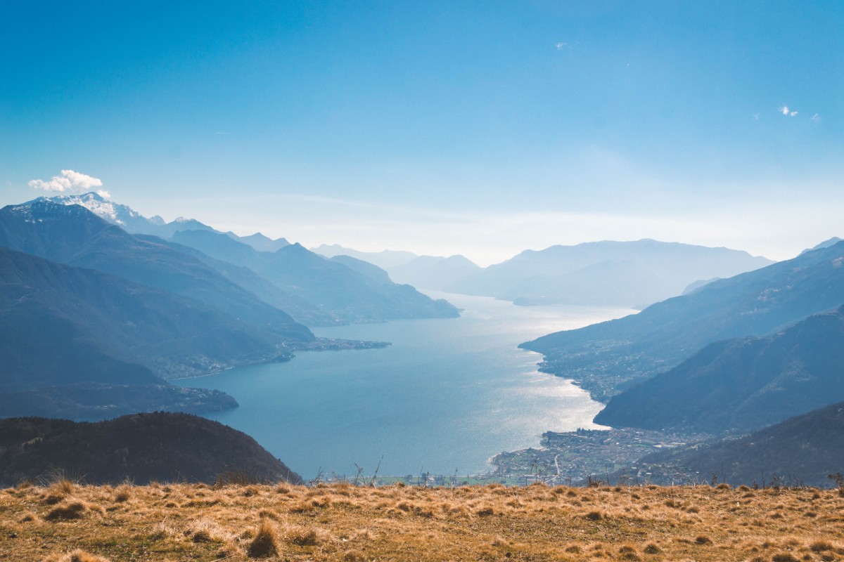 Panorama dall'Alpe Malpensata