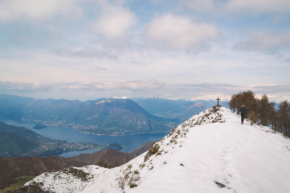  Monte Croce e vista sul lago