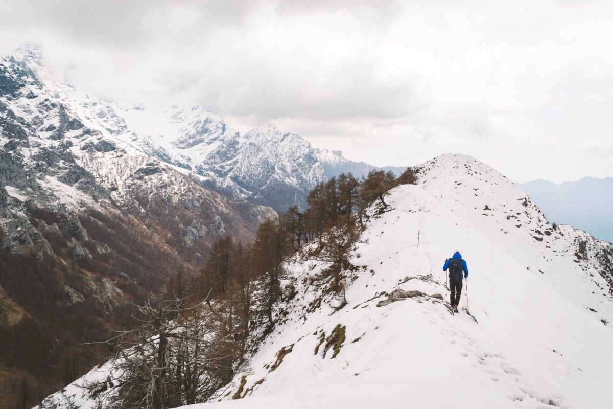  Discesa dal Monte Pilastro