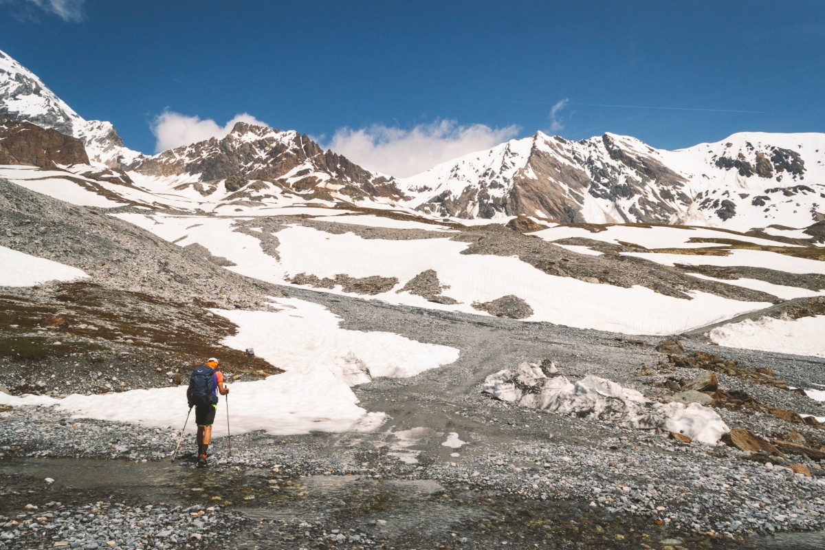  In marcia verso il Rifugio Casati